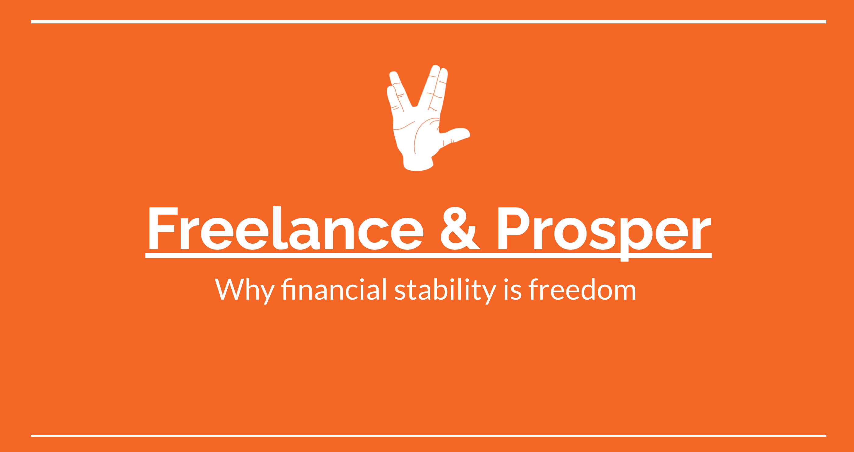 Why financial stability is freedom